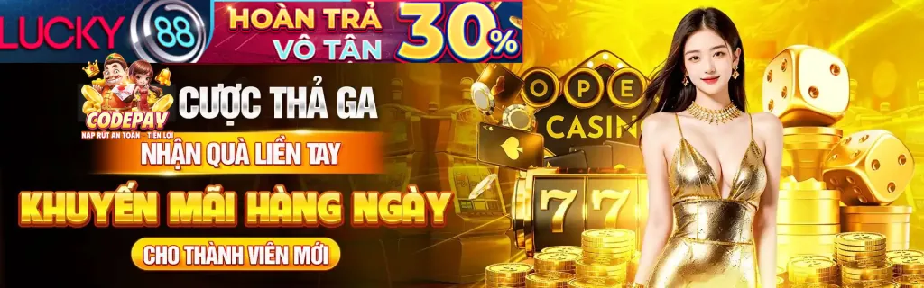 Thưởng nạp lại hàng ngày cho slot game
